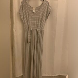 Caution to the Wind Pantsuit - Grey Size L
